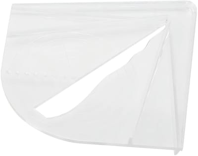 Dailygoods- Center Finder - Slagvaste Kunststof - Houtbewerkingsgereedschap - Middelpunt Vinden - Cirkel/Achthoek/Vierkant - Tot 20 cm - Meetgereedschap