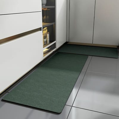 Keukenvloermat Antislip Schrob Schoon Huishoudelijk Lange Strook Eenvoudig Absorberend Olieabsorberend Voetmat Oliebestendig Tapijt Vuilmat 40*60CM