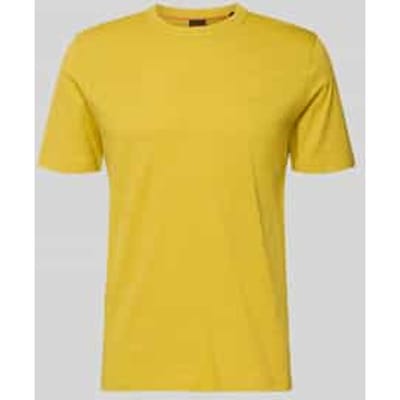 BOSS Orange T-shirt heren Geel Tegood 10240843 01 50508243/721