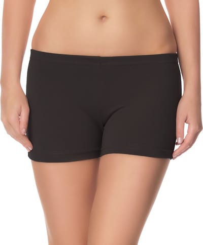 Ladeheid Dames Leggings - Zwangerschapskleding – Kort – Katoen – Antraciet15 – 40/42 LA-MA-Shorts-Short