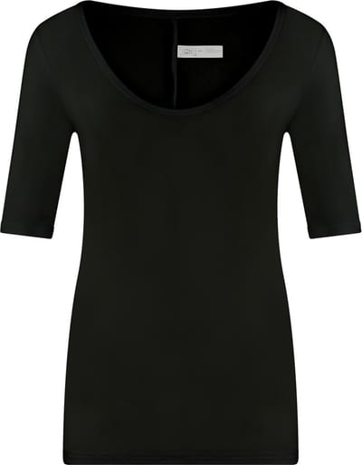 RJ Allure Dames T-Shirt Halve Mouw Zwart S