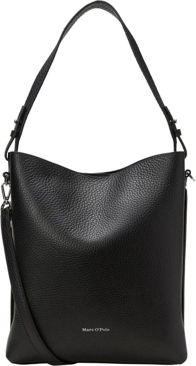 Marc O'Polo Schoudertas Brinja Hobo Bag Black Zwart