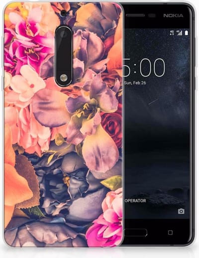 Nokia 5 TPU Case Bosje Bloemen