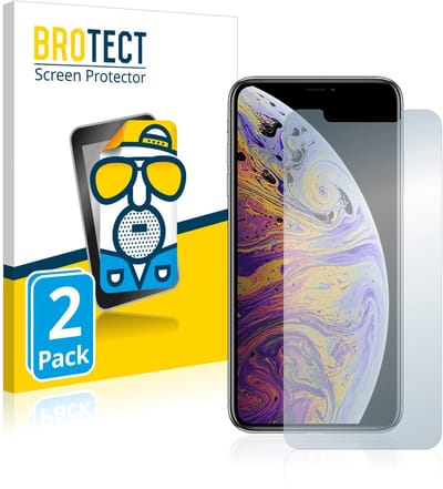 BROTECT - Screenprotector voor Apple iPhone Xs Max / 11 Pro Max - Folie Beschermfolie matte 2 Stuks