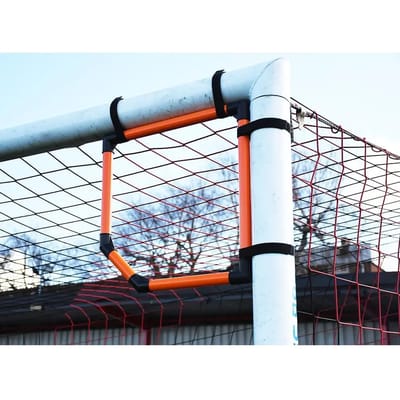 Precision - Hoekdoel - Target kruising - 50 centimeter - Pvc = Oranje/zwart