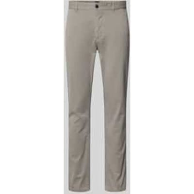 slim fit chino van katoenmix