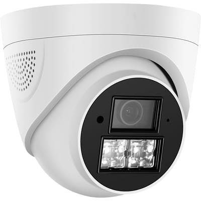 4MP POE IP-camera Beveiligingscamera Monitor Camera Infrarood Nachtzicht 3,6 mm Groothoeklens Binnen wit