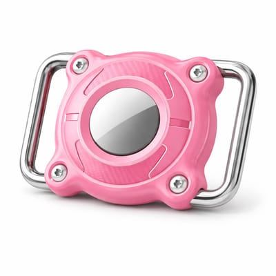 AirTag Houder voor Apple AirTag Hondenhalsband Roze