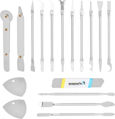 Set van 16 Mobiele Telefoon Reparatietools, Ultra-Dunne Openingstools, Duurzame Spudger en Precisietools voor Mobiele Telefoon, Laptop en Tablet Reparatie