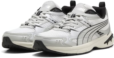 PUMA MILENIO TECH 2000 REFLECT-X Unisex Sneakers - PUMA White-Cool Light Gray-PUMA Black