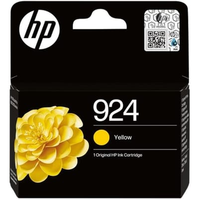 Originele HP inktcartridge 924 (4K0U5NE), tot 400 pagina's, enkele verpakking, geel