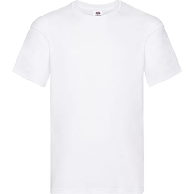 Fruit of the Loom Unisex Origineel T-shirt voor volwassenen (Wit)