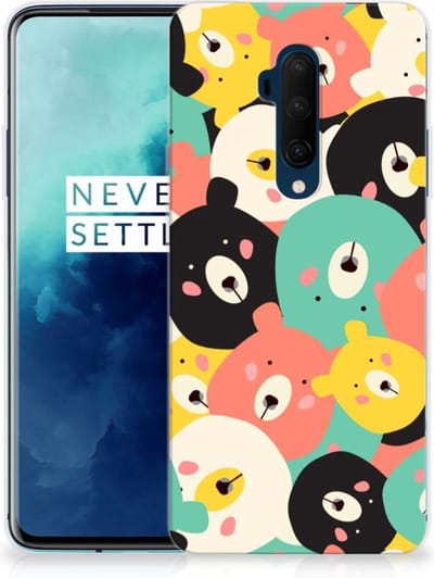 OnePlus 7T Pro Telefoonhoesje met Naam Bears