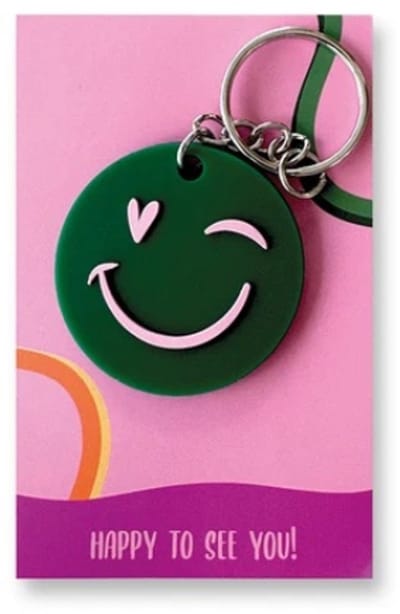 KP® Sleutelhanger Smiley Hartje