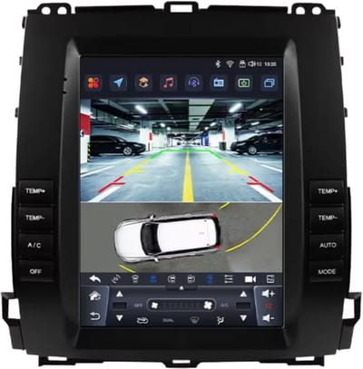 Autoradio met bluetooth - Carplay - Voor Toyota Land Cruiser Prado 120 en Lexus GX470 (2002-2009) - Geschikt voor Apple en Android - Stereo - Navigatie - Navigatiesysteem auto