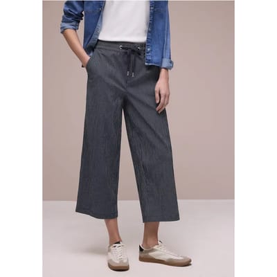 Gevormde 7/8 broek Wide Legs