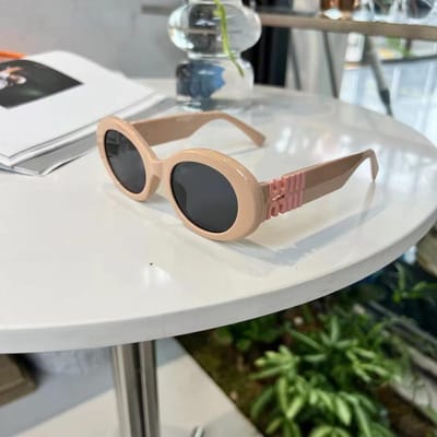 Modieuze Ovalen Zonnebril dames Mode Stijlvol Anti-reflecterend dames Zonnebril Reizen Wandelen Vissen Heren Zonnebril