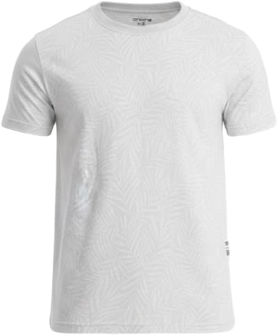 OMBRE T-shirt - Katoen - Korte Mouw Lichtgrijs S