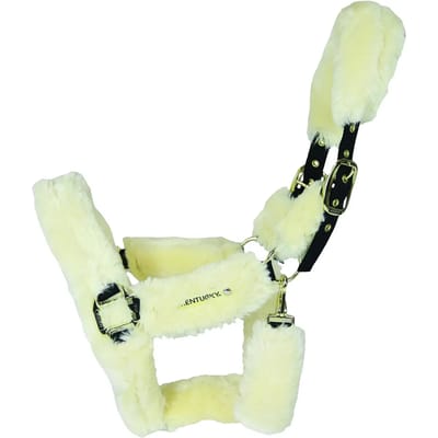 Kentucky Horsewear - Kentucky Horsewear Sheepskin Shipping Halter - Naturel - Pony