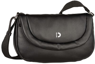 TOM TAILOR schoudertas Maye Saddle Bag Black zwart