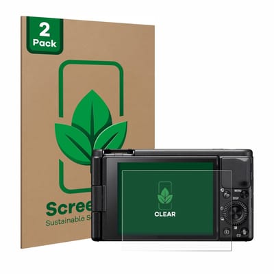 2 Stuks Screenprotector voor Sony ZV-1A - Hoogwaardige Beschermfolie transparant