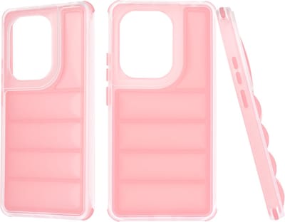 Hoesje geschikt voor Xiaomi Redmi Note 13 Pro / Xiaomi Poco M6 Pro - Techsuit Wave Shield Shockproof Hard Case Back Cover - Roze