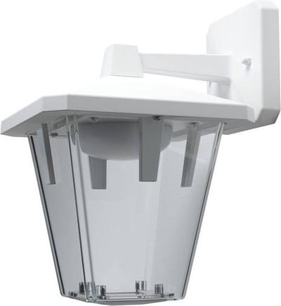 LED-lantaarn Classic Down 10 W IP 44 spatwaterdicht wit