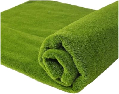 Kunstgras Tapijt - Buitengras Gazon - Buiten Decoratie - Realistische Look - 1 x 1 Meter - Groen