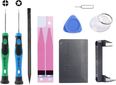 Let op type!! JIAFA JF-8157 9 in 1 Battery Repair Tool Set for iPhone 6