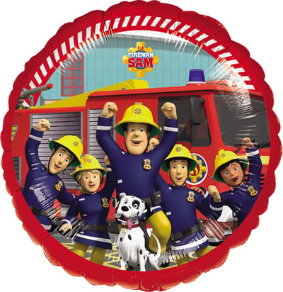 AMSCAN - folieballon Sam de Brandweerman 43 cm