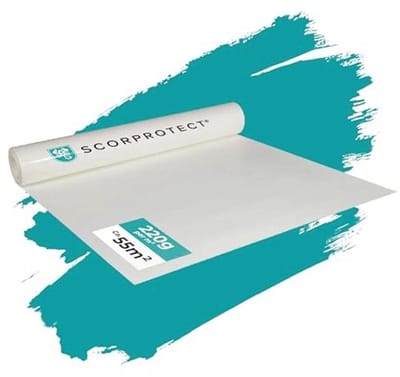 Hoogwaardig melkzakpapier afdekkarton 220 g/m² voor vloerbescherming 50 m²