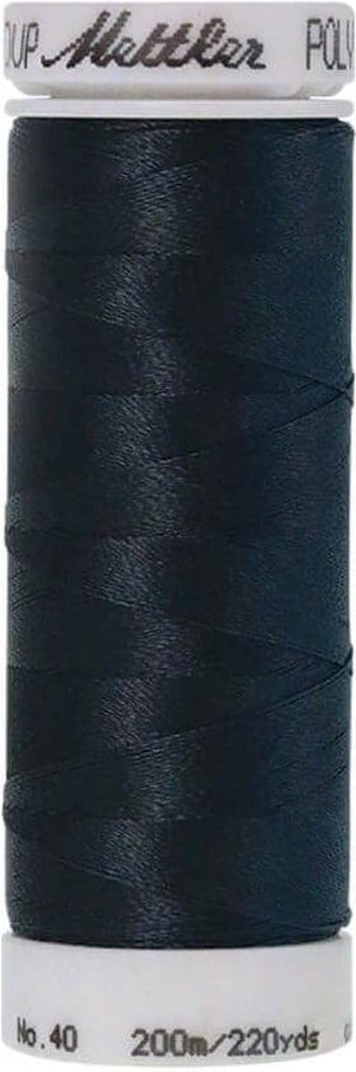 AMANN POLYSHEEN NAAI-BORDUURGAREN, COL-4174 BLAUW, 200M, PER STUK.