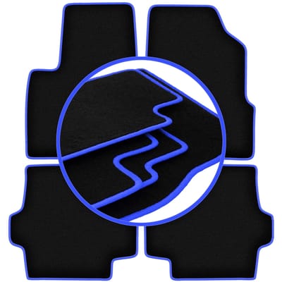 CARLUX-BLUE automatten voor: Chrysler Pacifica Touring SUV (2003-2008)