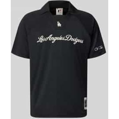 relaxed fit poloshirt met gestikt logo