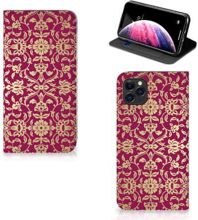 Telefoon Hoesje Apple iPhone 11 Pro Max Barok Pink