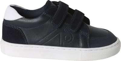 Vertbaudet Leren sneakers met klittenband, kleutercollectie