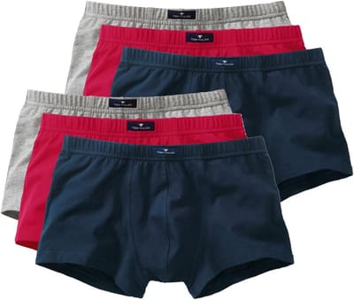 Heren Hip Pants 6-Pack Ondergoed – Comfortabele Heupshorts voor Mannen