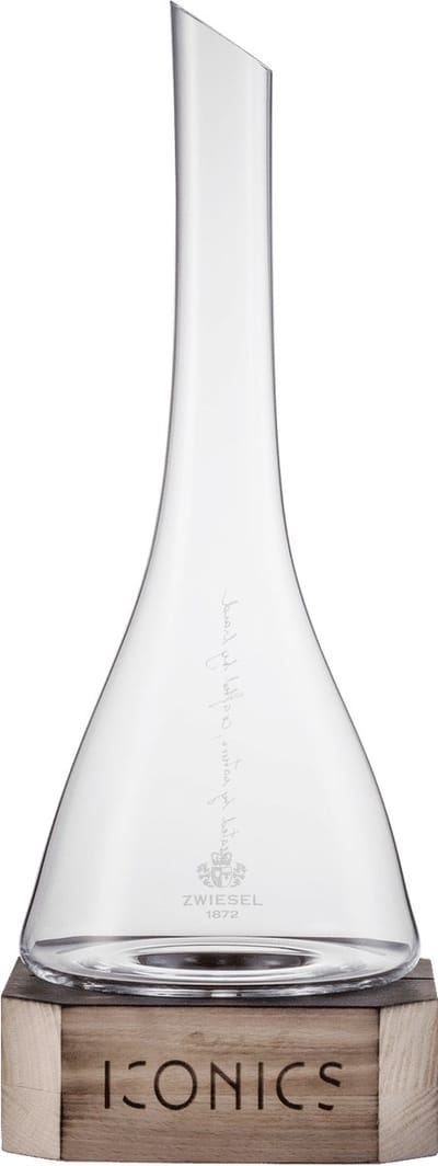 Zwiesel Glas Iconics Decanteerkaraf met houten voet - 0.75 Ltr