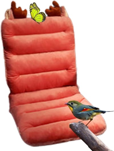Vloer Kussen - Zitkussen Pluche - Comfortabel Zitten - Anti-extrusie Duurzaam - 35x20 inch - Geel