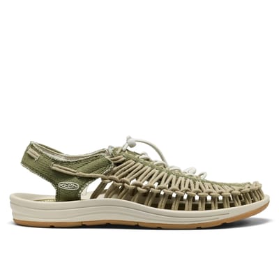 Keen Uneek Canvas Martini Olive/birch Maat: 42.5 | Sandalen Outlet | Heren | Beige
