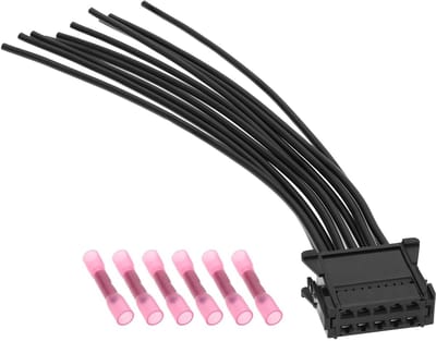 JHUBERS- Blowersconnector 10-pins - Blower Harness - Compatibel met Renault - 12V - 1A - Lengte 18cm - Connector