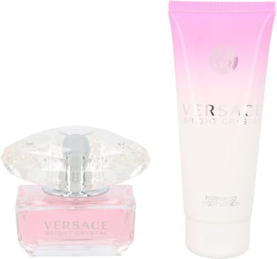 Versace Bright Crystal Geschenkset - Eau de Toilette + Bodylotion