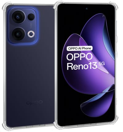 ChiGuard Hoesje Geschikt voor OPPO Reno 13- Shock Proof Case – Cover Transparant