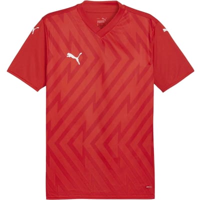 Puma Heren Teamglory Shirt T-Shirt (Rood/Wit)
