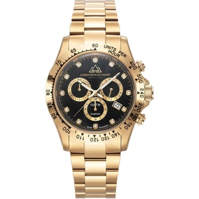 Christophe Duchamp Grand Mont CD7101-12 Heren Horloge 42mm 10 ATM