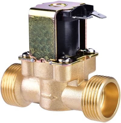 Dailygoods- Solenoïdeventiel 24V DC - Magneetventiel - Watercontrole - Drukregelaar - Hoge betrouwbaarheid - Voorkomt drooglopen - Waterklep