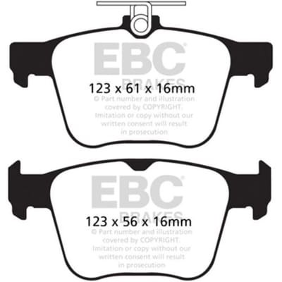 High performance remblokkenset EBC BRAKES DP52173NDX