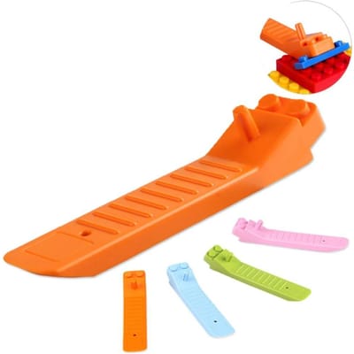 Enfants   Démonté Classique Briques Broche Retrait Démontage Appareil Séparateur Briques Retrait Brique Pièces Outils orange