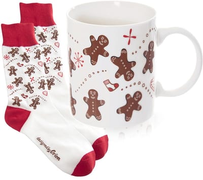 Mok en Sokken 350 ml - Koffiemok - Theebeker - Koffie - Beker