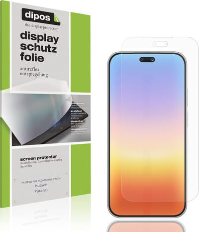 dipos – 4x Matte Beschermfolie geschikt voor Huawei Pura 90 | Krasbestendige & antireflecterende Screenprotector Ultra-Thin